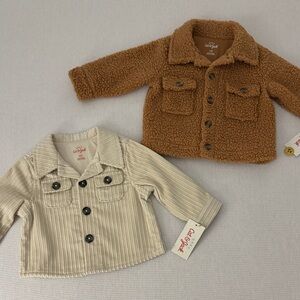Cat & Jack Sherpa & Corduroy Jackets
